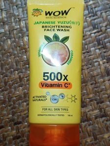 WOW Japanese Yuzu Face Wash