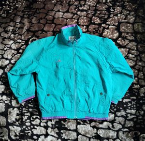 Cozy Accent Teal Jacket
