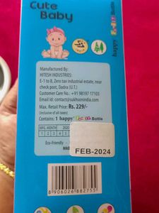 Cute Baby Feeding Bottle