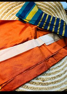 Beautiful Orange Saree