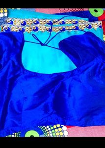 Sare With Blouse 💙💙💙