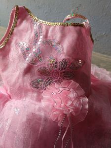 pink Princess Fancy Pari Frock &amp; Dress