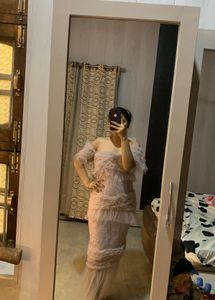 Pretty Ruffle Baby Pink Dress💗🐣🦋