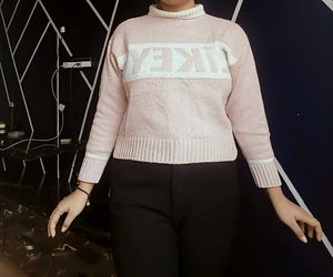 Cute Pink Knit Sweater