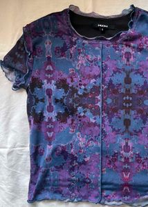 Abstract Print Top