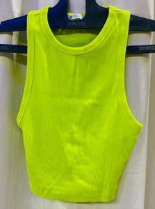 Zara Neon Green Tank Top
