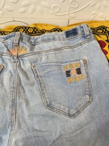Ripped Light Wash Jeans