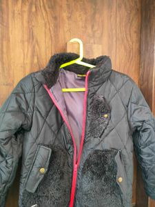 Stylish Boys Black Quilted Jacket