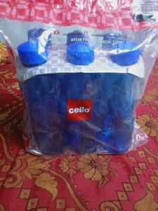 NEW BRANDED COMBO OF 6 CELLO PET BOTTLES