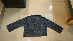 Patterned Crop  Shirt For Women