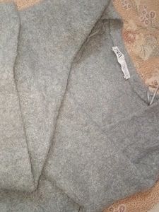 Cozy Grey Button-Down Cardigan