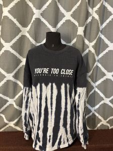 Tie-Dye Graphic Print Sweatshirt