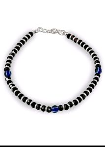 925 Pure Silver Evil Eye Anklet