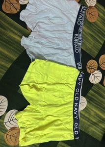 Mens Trunk pair Of 2