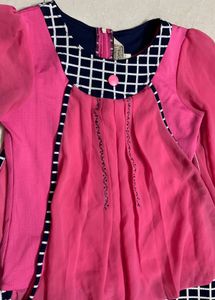 Beautiful Pink Top New, Elegant Look Unique Design