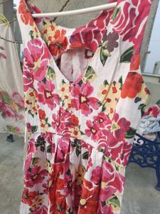 Floral Women Midi Dress