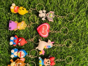 Pack Of 13 Premium Quality Silicon Key Chain