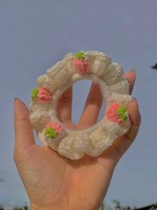 Strawberry Scrunchie (set of 2)