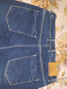 Dark Blue Denim Jeans