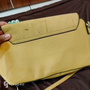 yellow stylish bag