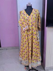 Floral Print Kurta