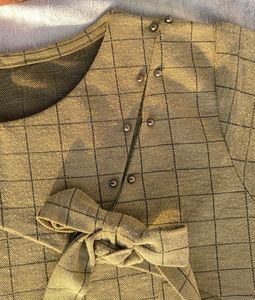 Beautiful Khaki A-line Top 🎀