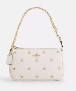 Coach Nolita Stars - White Shoulder Bag