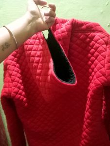 Red Winter Jacket Men/Women Both Can Wear