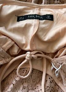 ZARA Basic Midi With Attached Speggti 🤩