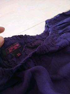 PURPLE FLARED HAND TOP💜