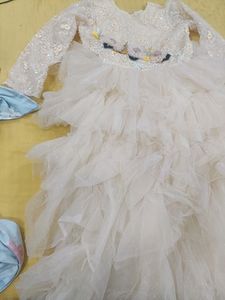 Size 32 Party Wear Long Frock For Girls