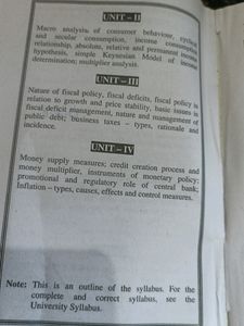 macro economic analys