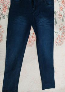 Navy Blue Jeans For Girls+ Random Gift😍🫶🏻