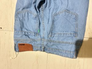Light Wash Denim Shorts