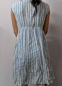 Rio Blue Stripped Mini Dress