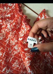 Floral Off-Shoulder Dress