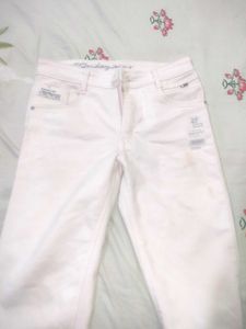 White Denim Jeans