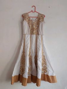 Party Wear XL 3Piece Anarkali Dress