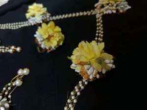 Haldi Jewellery Set