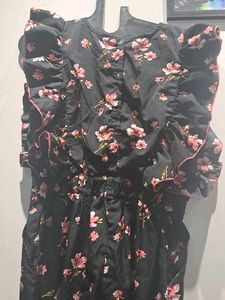 Floral Print Jumpsuit