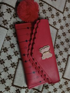 New Red Clutch