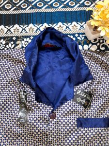 Silk fabric man night suit