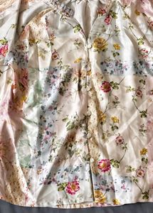 AND Floral Print Top