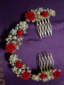 Floral Hair Comb