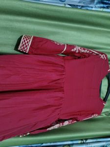 Boho Embroidered Tunic Dress