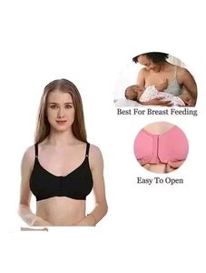 Front Open Bra for Womens/Girls Color White