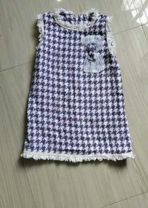 Houndstooth Girl's Dress