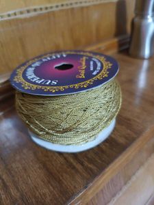 Pack of 1 Embroidery Metallic Golden Zari Roll