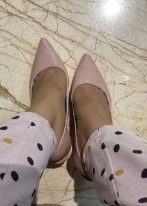 Pink Pointed Heels