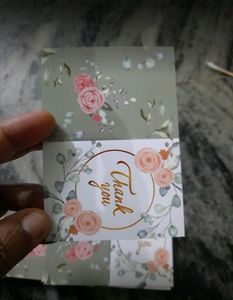 Thank You Blank Note Cards &amp; Visiting Card